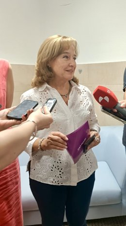 Archivo - La presidenta del Tribunal Superior de Justicia de Castilla y León (TSJCyL), Ana del Ser, recibirá la Medalla Reina Urraca de la ULE.