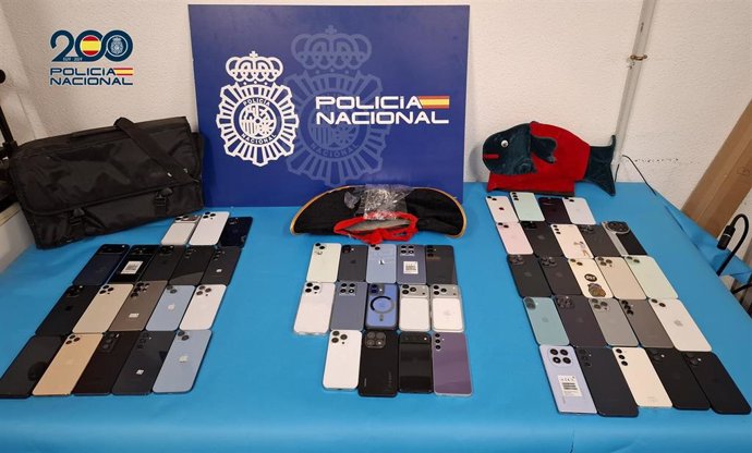 Sucesos.- Detenidos los dos presuntos autores del robo de 56 móviles de alta gama durante el Carnaval de Santa Cruz