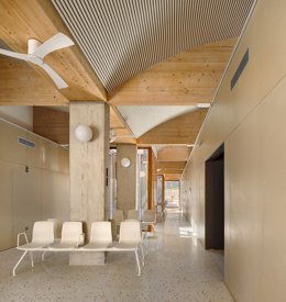 Sala de espera del CAP Hostalric.