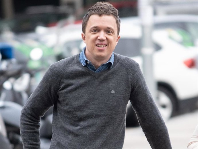 El exportavoz de Sumar, Íñigo Errejón, a su llegada a los juzgados de Plaza de Castilla