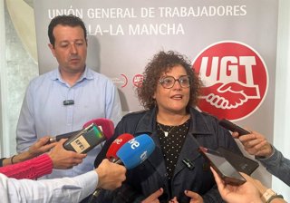 La secretaria confederal de Salud Laboral de UGT, Patricia Ruiz.