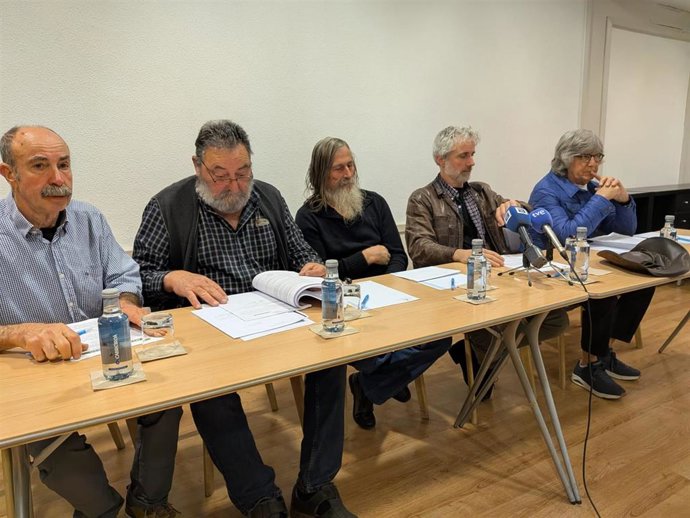 Rueda de prensa de representantes de Asturias Ganadera.