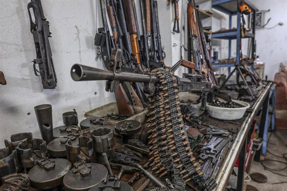 Archivo - Imagen de archivo de un arsenal en el Kurdistán iraquí 