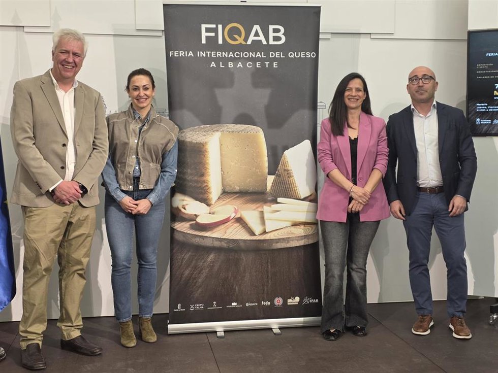 Presentación de la Feria Internacional del Queso de Albacete.