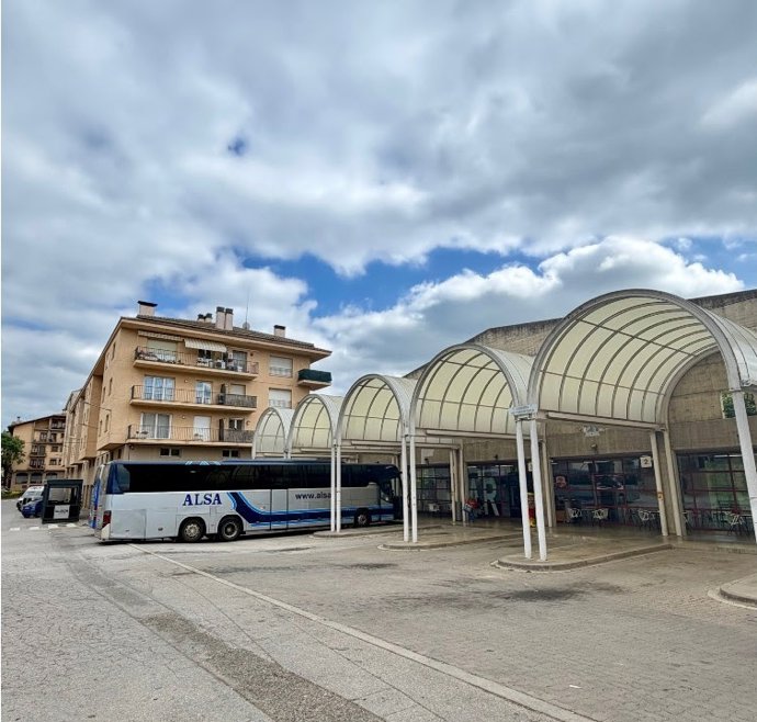 Estación de buses de Solsona (Lleida)