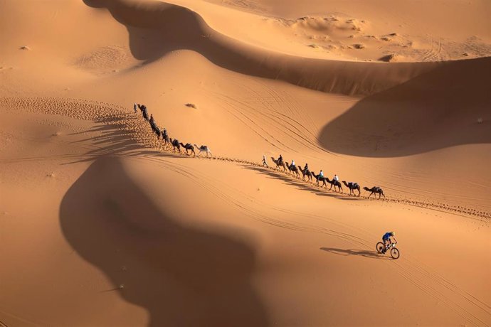Archivo - Imagen de la Skoda Titan Desert en Marruecos
