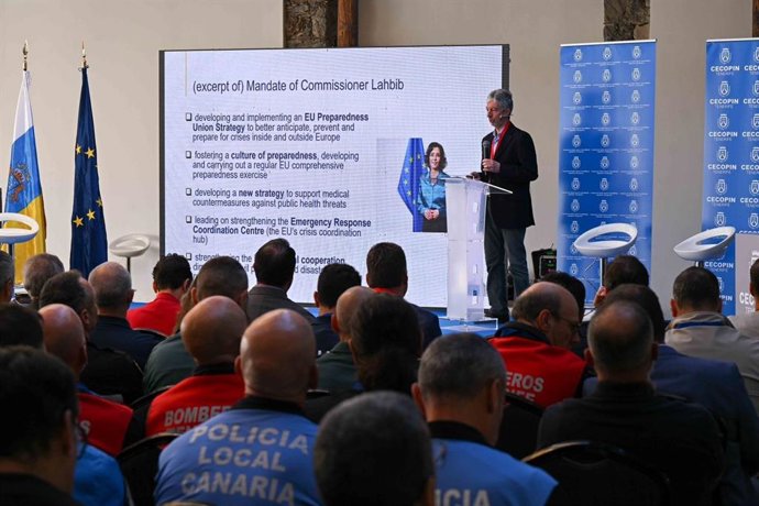 Presentación de los resultados del simulacro volcánico europeo MODEX, desarrollado en Garachico en septiembre de 2025