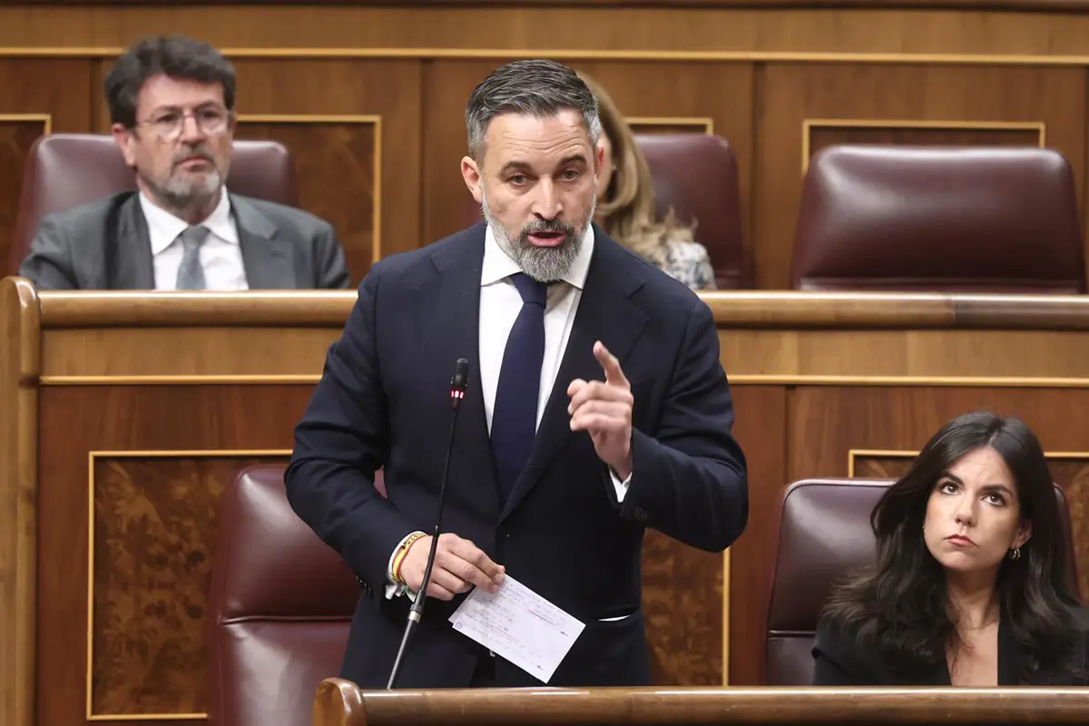 Santiago Abascal en el Congreso de Madrid