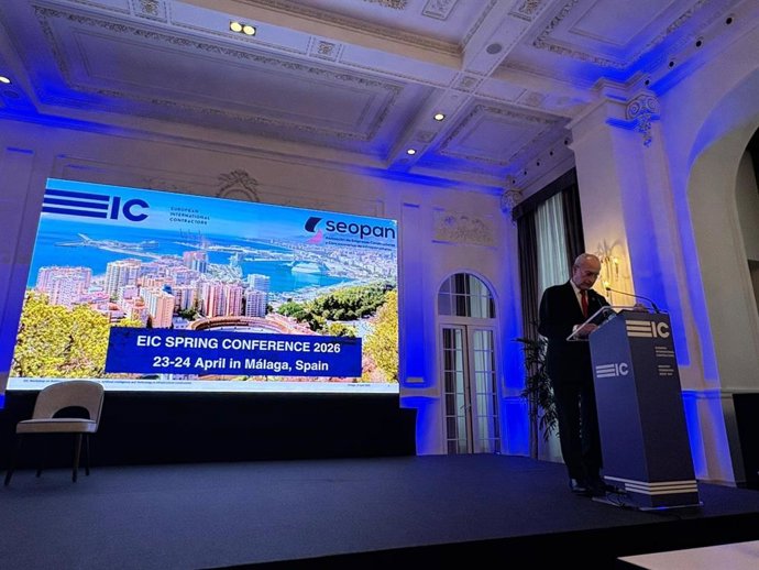El alcalde de Málaga, Francisco de la Torre, en la apertura institucional de la EIC Spring Conference