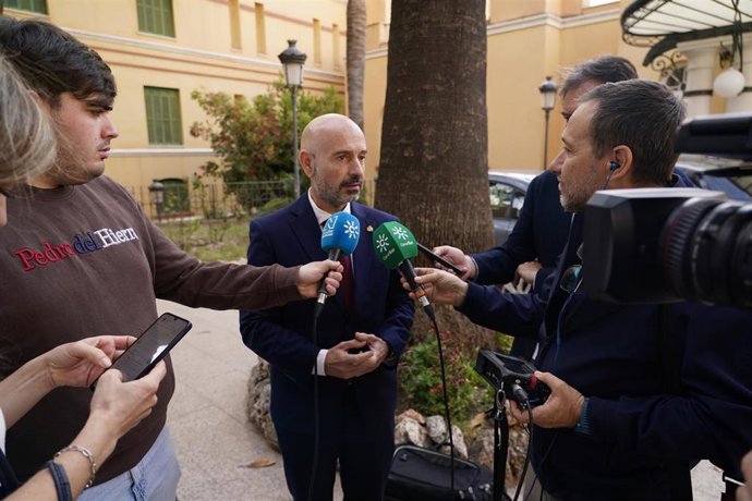 El subdelegado del Gobierno en Málaga, Javier Salas, en una imagen de archivo.