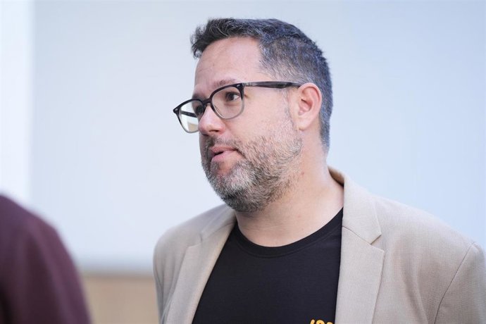 Archivo - El candidato de Adelante Andalucía a la presidencia de la Junta, José Ignacio García, en una foto de archivo.