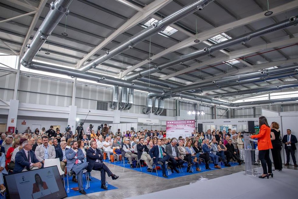 Inauguración de la I Feria del Mayor de Castilla-La Mancha.