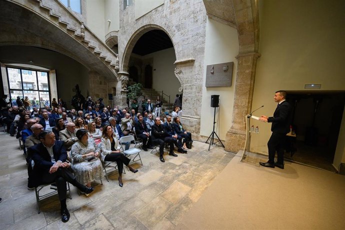 Presentacion en la Diputació de València del Cicle de Jornades Jaume I