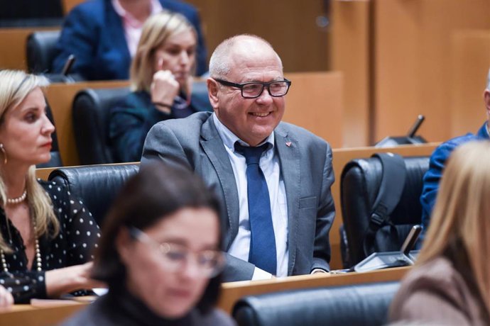 Archivo - El diputado de En Comú Podem-En Marea Félix Alonso Cantorné, durante la actividad ordinaria en el Congreso de los Diputados, a 4 de diciembre de 2023. Archivo.