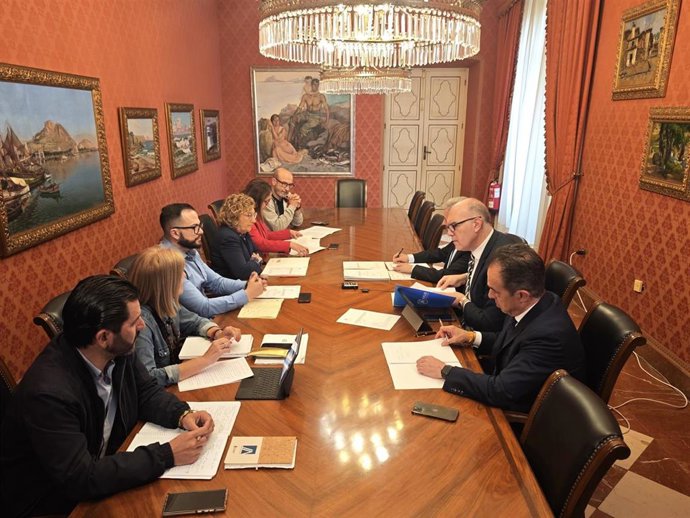 Reunión de la comisión de VPP celebrada este viernes en el Ayuntamiento de Alicante