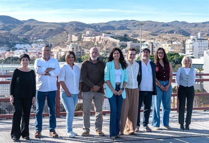 Candidatura de Por Andalucía en Almería a las elecciones andaluzas del 17 de mayo.