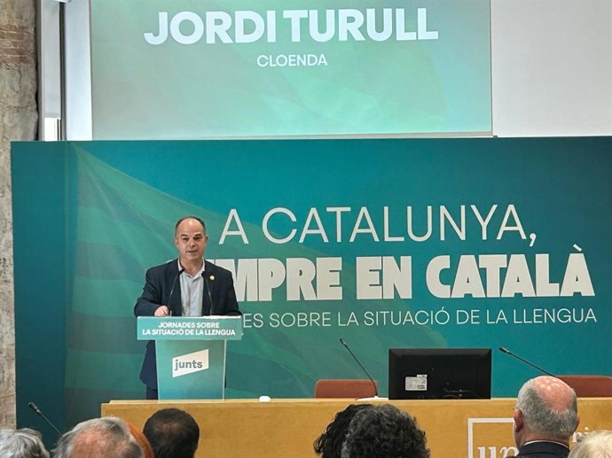 El secretari general de Junts, Jordi Turull