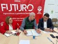 El PSOE de Huelva aborda con UPA las necesidades del campo onubense y asegura que Montero "mimará" al sector primario