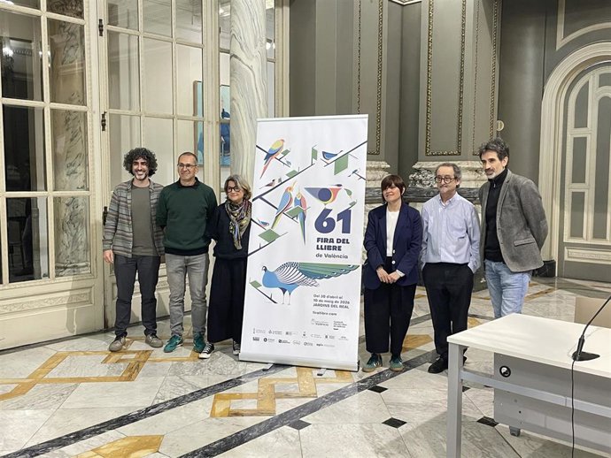 La Fira del Llibre de València presenta una 61 edición de récord con 105 expositores y 142 casetas en Viveros.