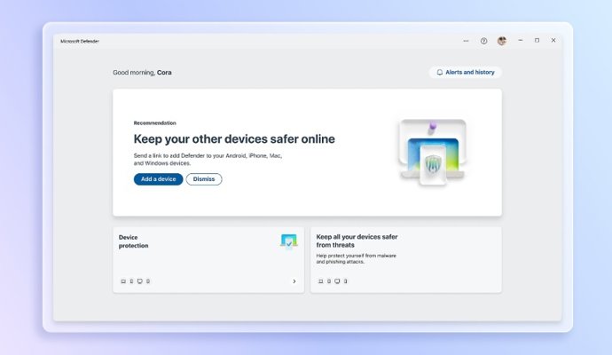 Recurso do Microsoft Defender Antivirus
