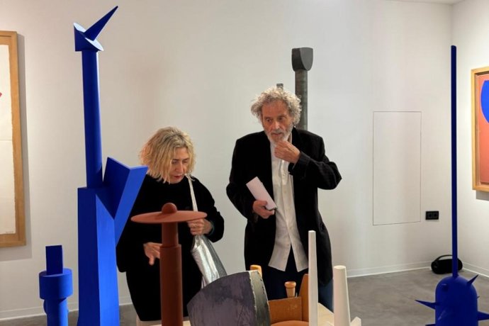 Carmen Calvo y Miquel Navarro