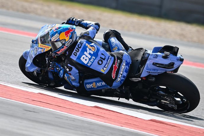 73 MARQUEZ Alex (espanha), BK8 Gresini Racing MotoGP, Ducati Desmosedici GP26, ação durante o Grande Prêmio Red Bull dos Estados Unidos de MotoGP de 2026, no Circuito das Américas, de 27 a 29 de março de 2026, em Austin, Estados Unidos - Foto: Studio Mila