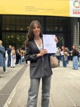 Foto: La número 1 del examen EIR 2026 elige pediatría en el Hospital Niño Jesús de Madrid