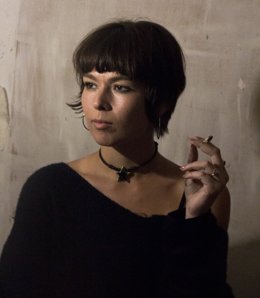 La escritora María Hernández