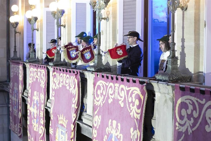 La Plaza de la Provincia será escenario de la interpretación de la Retreta por parte de los Trompeteros y Atabaleros