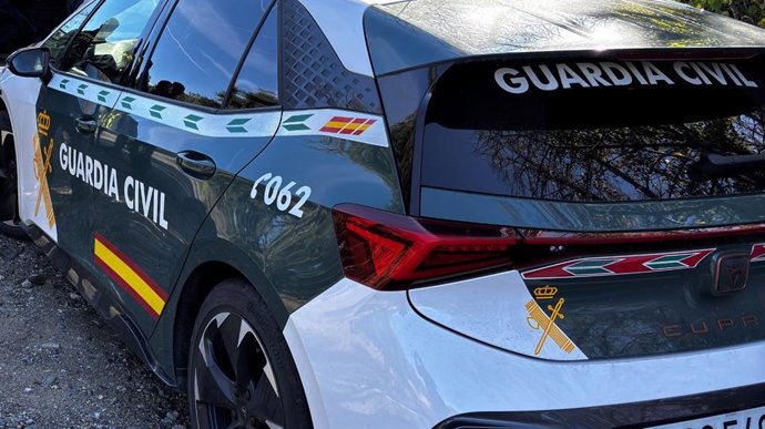 Archivo - Coche de la Guardia Civil.