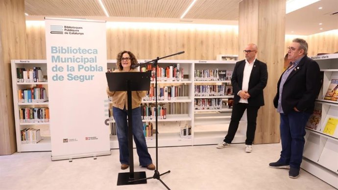 La consellera durante el acto