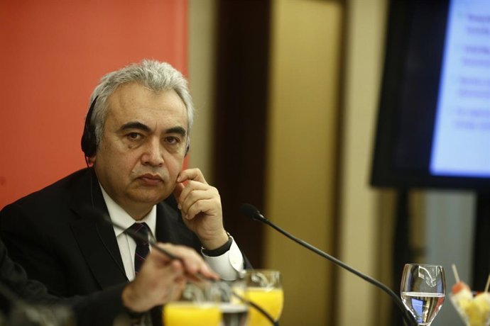 Archivo - El economista jefe de la Agencia Internacional de la Energía, Fatih Birol.