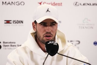 El tennista Carlos Alcaraz 