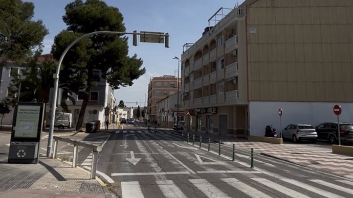 Un carrer d'Algemesí