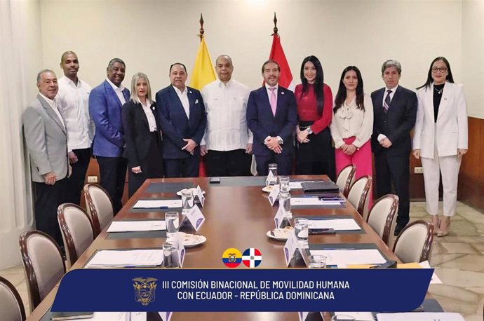 III Comisión Binacional de Movilidad Humana con Ecuador - República Dominicana