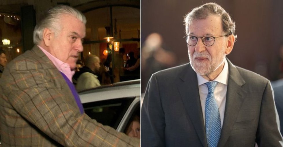 El expresidente Mariano Rajoy y el extesorero del PP Luis Bárcenas.