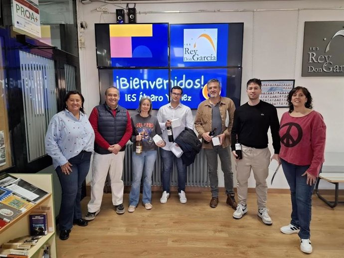 El IES Álvaro Yáñez de Bembibre (de León) visita al IES Rey Don García de Nájera