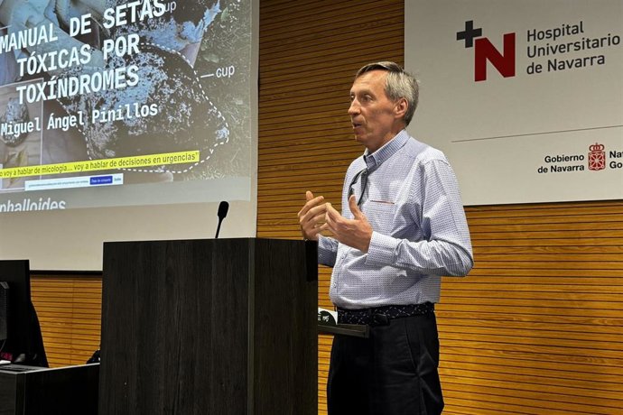El consultor senior en toxicología del Hospital Universitario de Navarra, Miguel Ángel Pinillos.