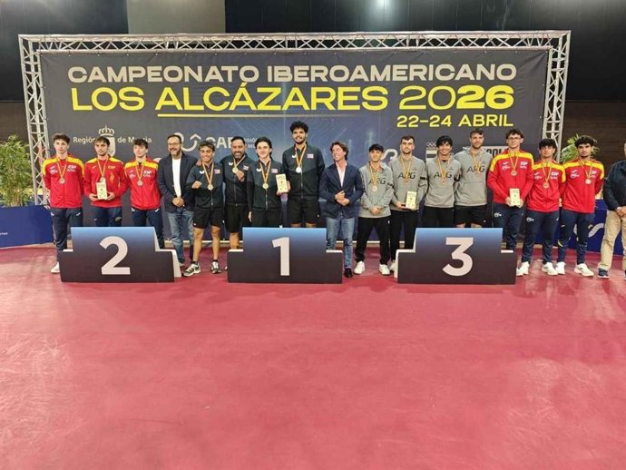 España logra una plata y un bronce en los Campeonatos Iberoamericanos de tenis de mesa de Los Alcázares