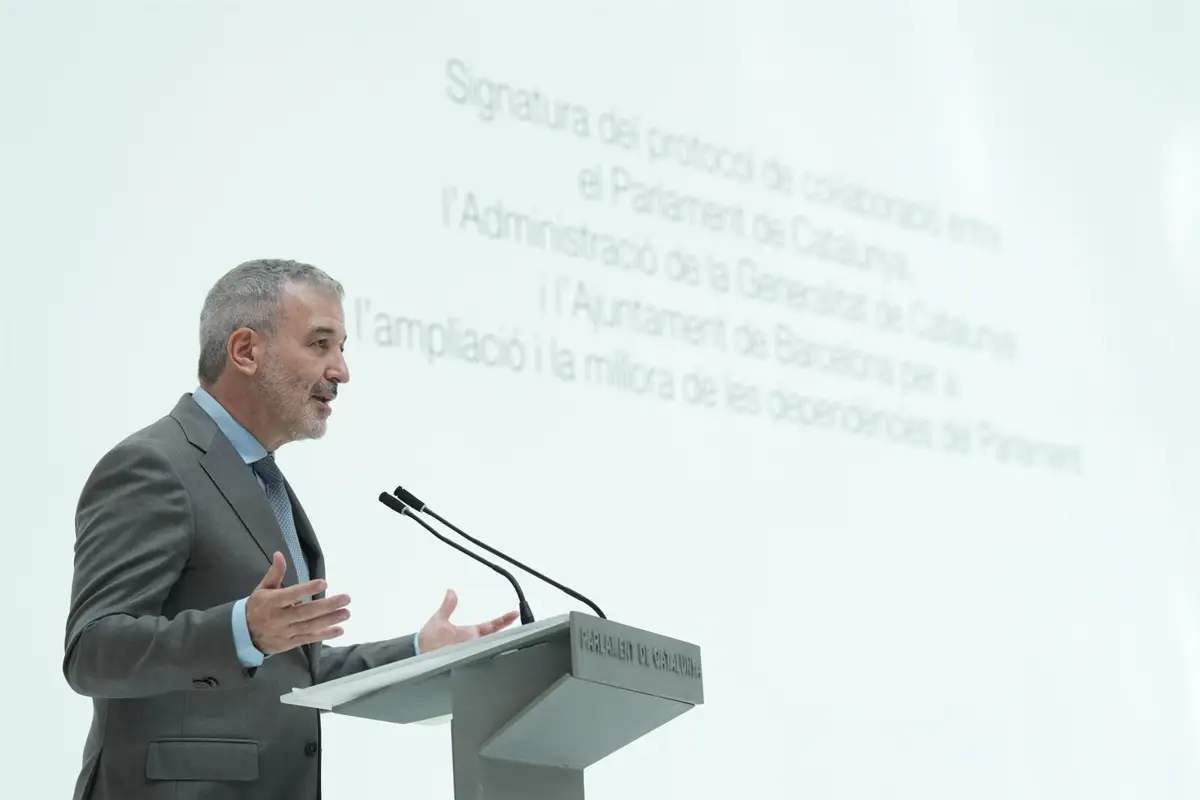 El alcalde de Barcelona, Jaume Collboni