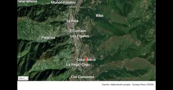 Hallan a un hombre muerto y a una mujer herida grave por disparos en su domicilio de Lena (Asturias)