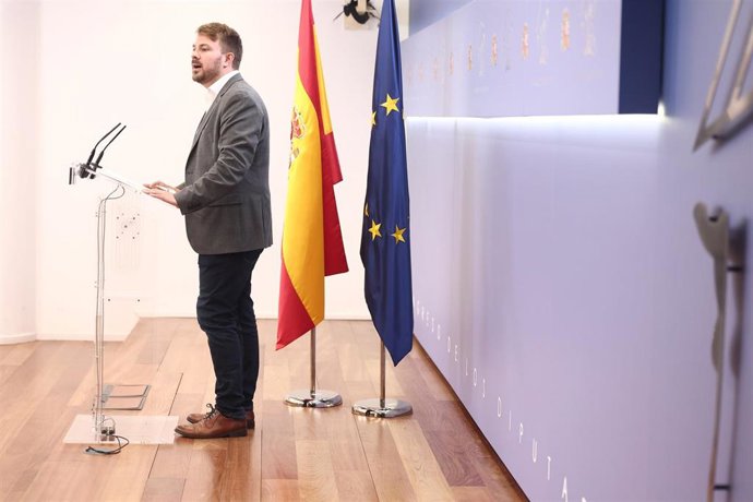 El portavoz adjunto del Grupo Parlamentario Plurinacional SUMAR en el Congreso, Alberto Ibáñez