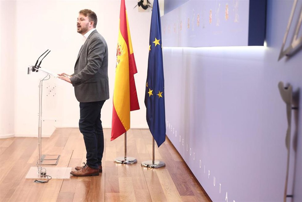 El portavoz adjunto del Grupo Parlamentario Plurinacional SUMAR en el Congreso, Alberto Ibáñez
