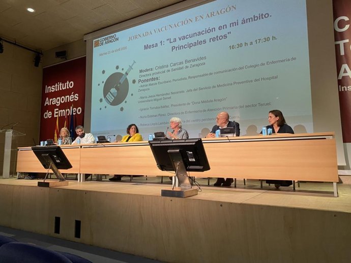 Jornada ‘Vacunación en Aragón: Retos y oportunidades’.