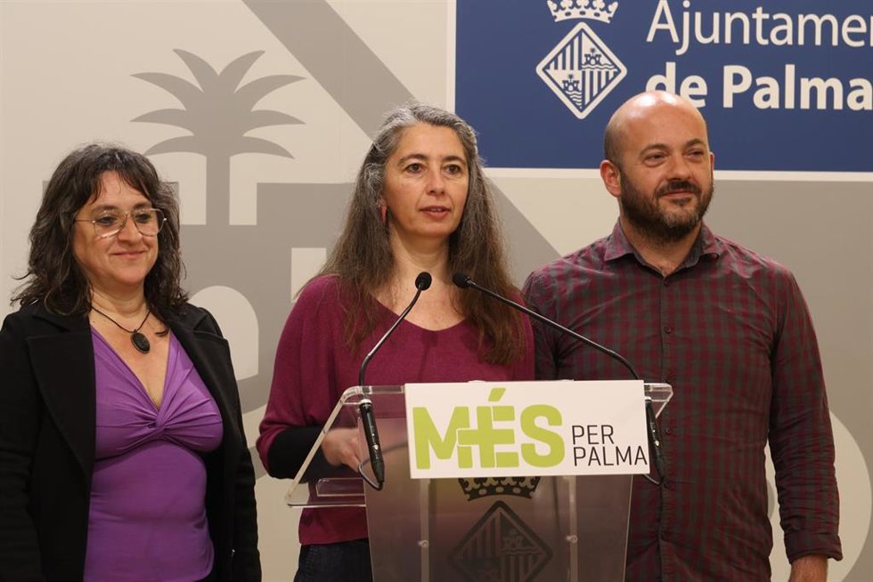 Regidores de MÉS per Palma en el Ayuntamiento.
