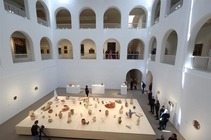 Interior de una de las salas del Museo de Cádiz