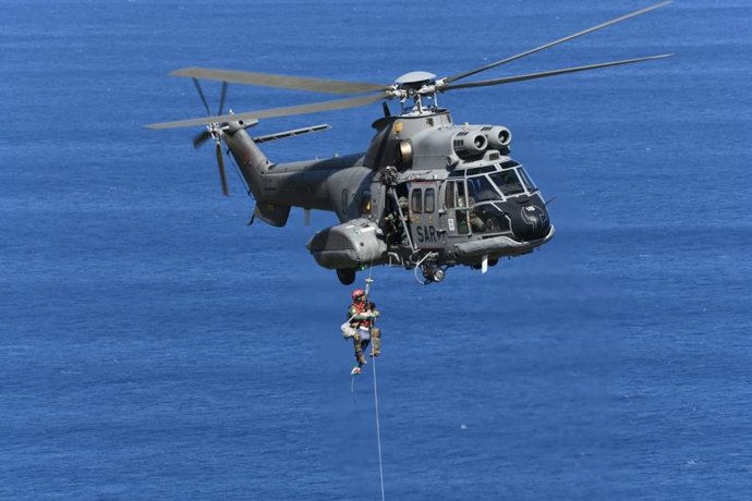 Ejercicio del SAR en Canarias en Ejército del Aire y del Espacio