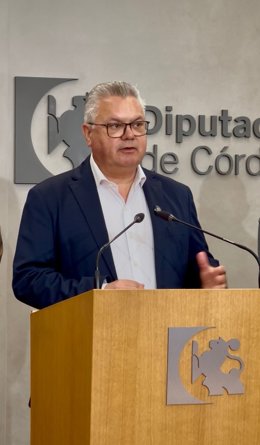 El candidato por el PSOE de Córdoba para el Parlamento andaluz en las Elecciones Autonómicas del 17 de mayo y portavoz socialista en la Diputación de Córdoba, Esteban Morales.