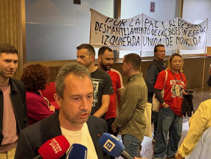 El coordinador de IU en Asturias, Ovidio Zapico.