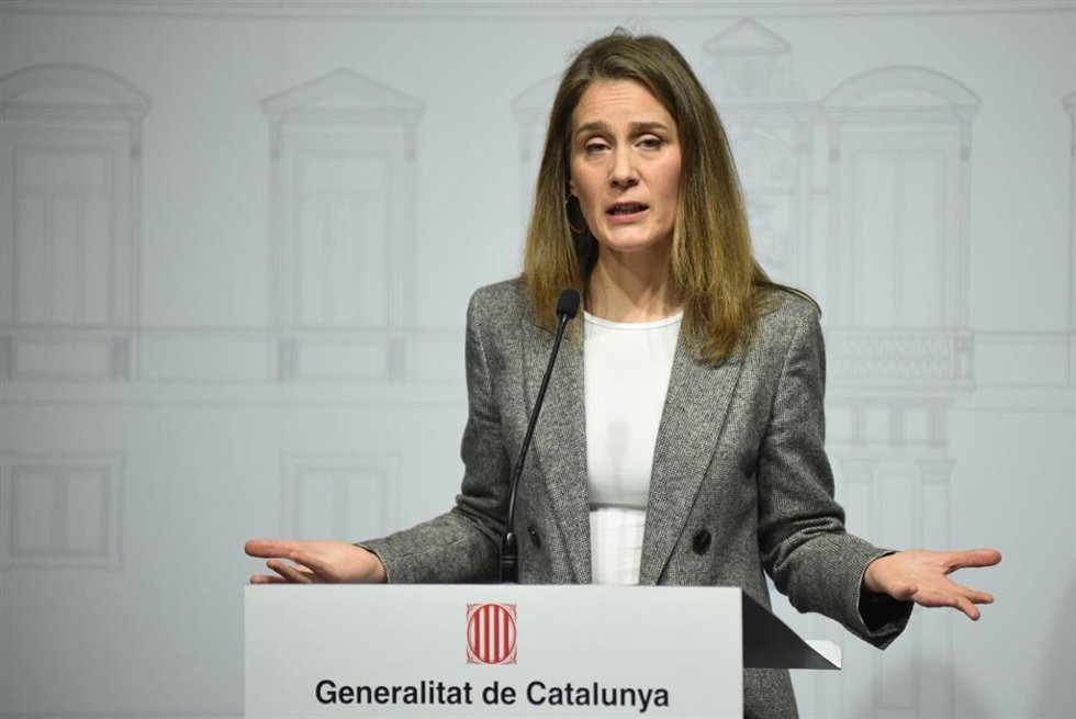 Archivo - La presidenta de los Comuns en el Parlament, Jéssica Albiach